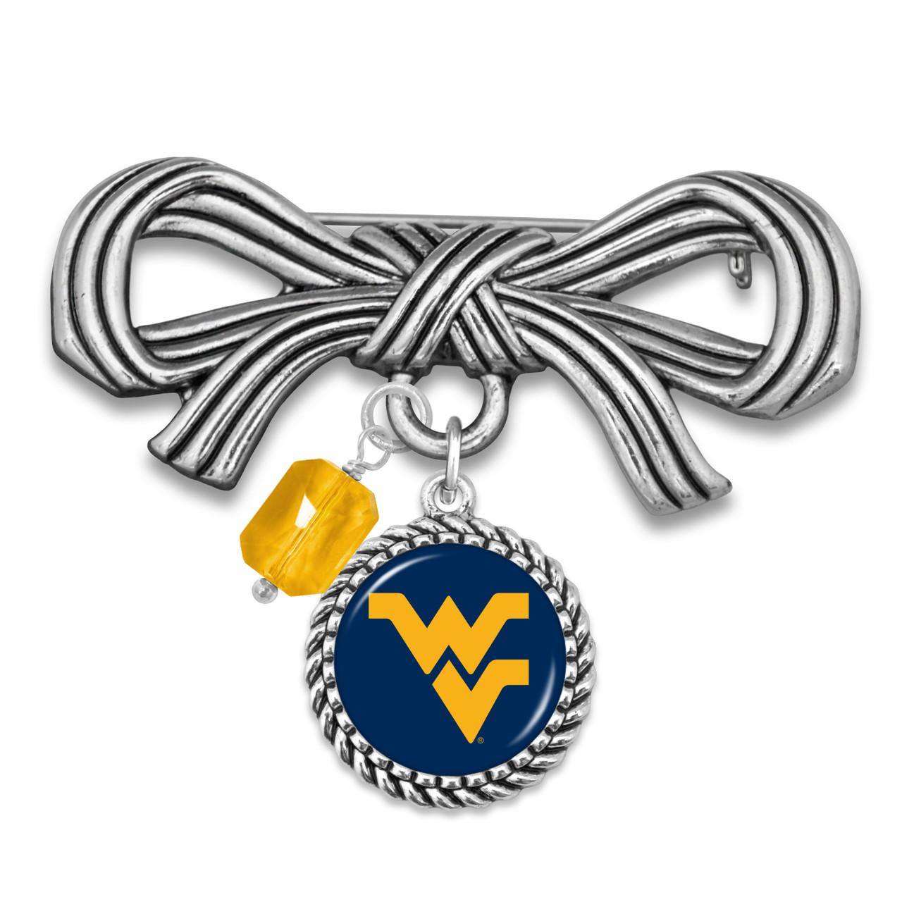 West Virginia Mountaineers Tessa Brooch