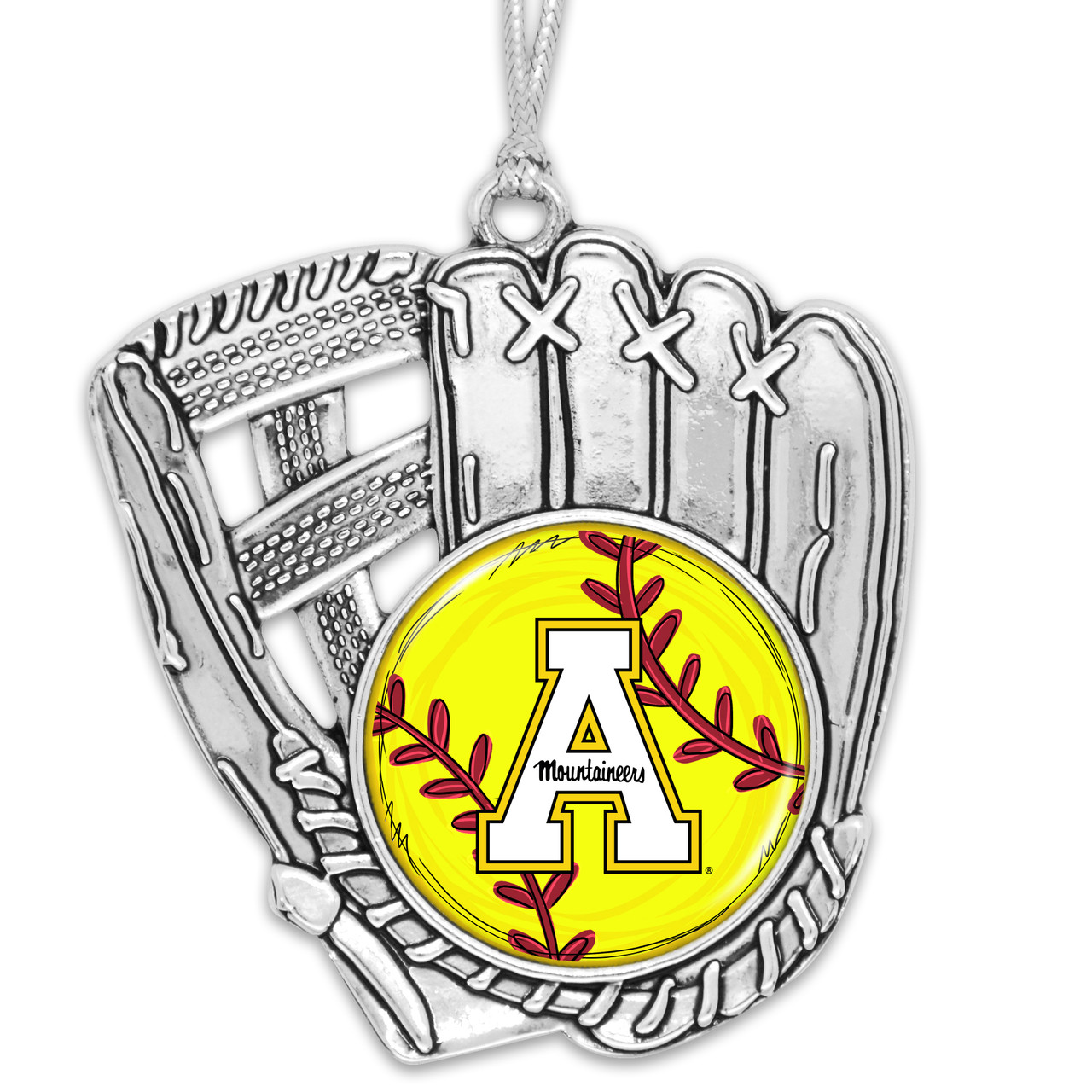 Appalachian State Mountaineers Softball Glove Ornament