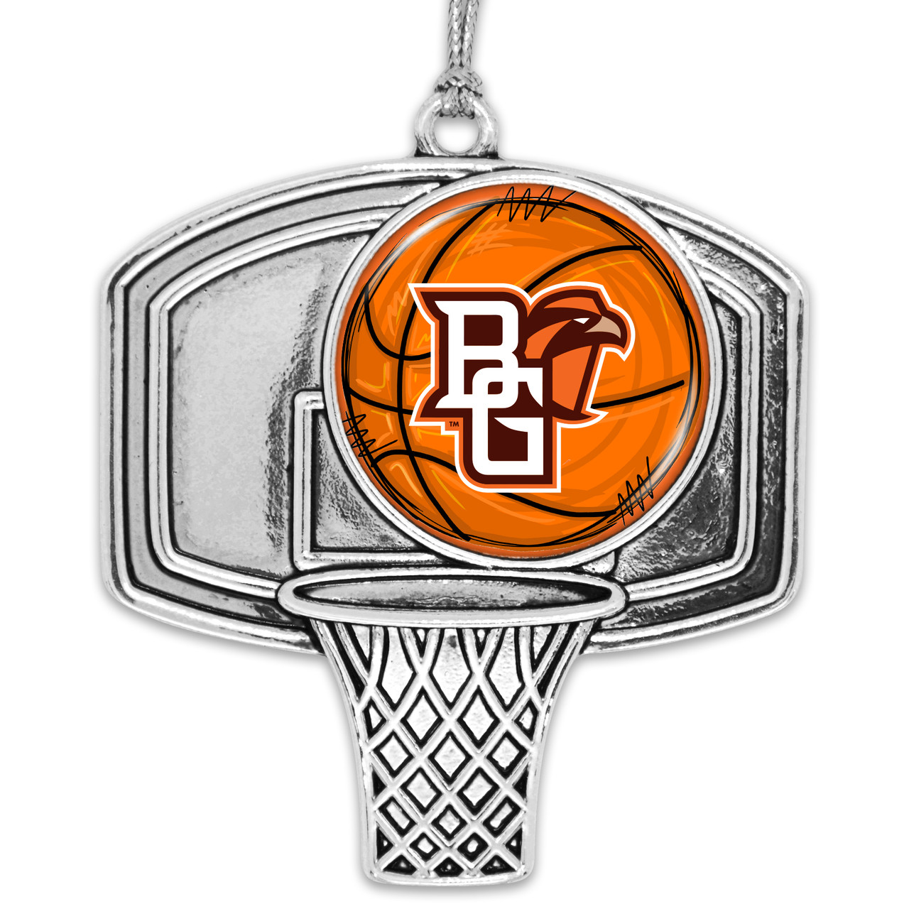 Bowling Green Falcons Basketball Goal Ornament Bowling Green Falcons Basketball Goal Ornament