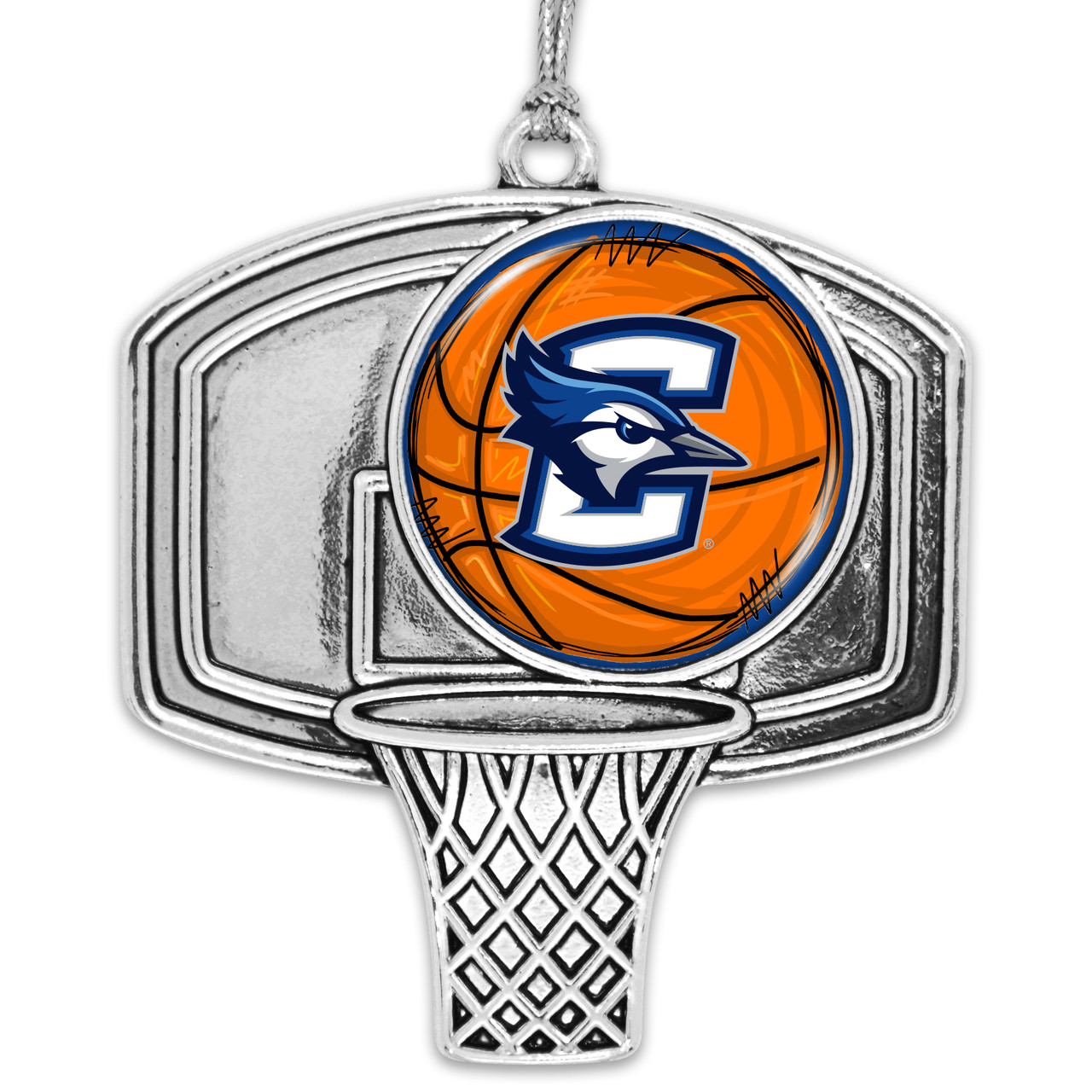 Creighton Bluejays Basketball Goal Ornament