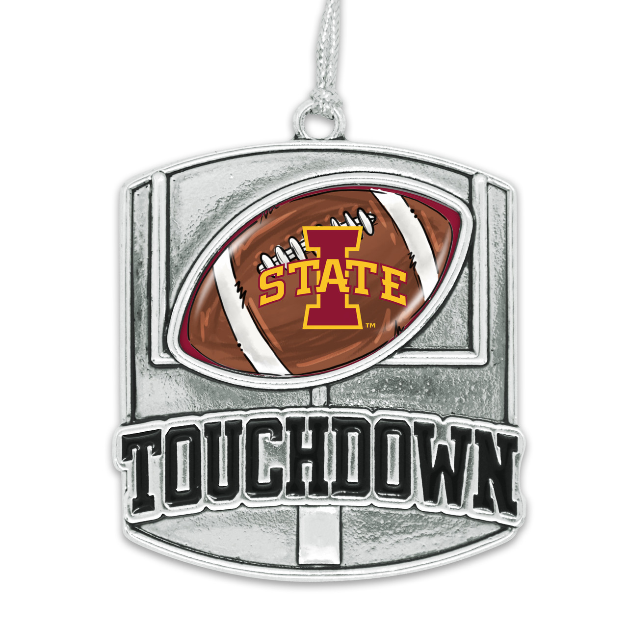 Iowa State Cyclones Touchdown Ornament
