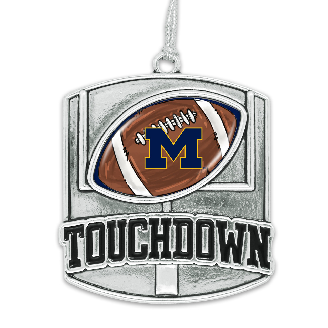 Michigan Wolverines Touchdown Ornament