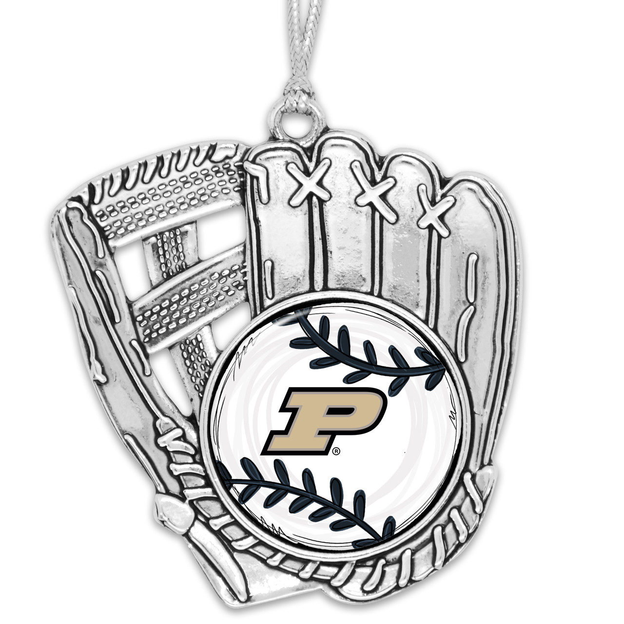 Purdue Boilermakers Baseball Glove Ornament