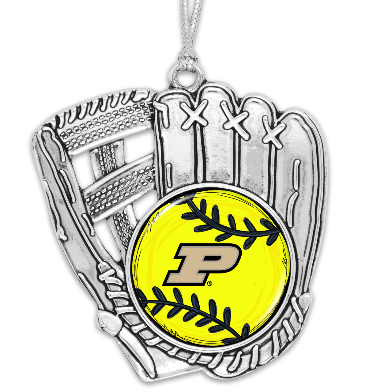 Purdue Boilermakers Softball Glove Ornament