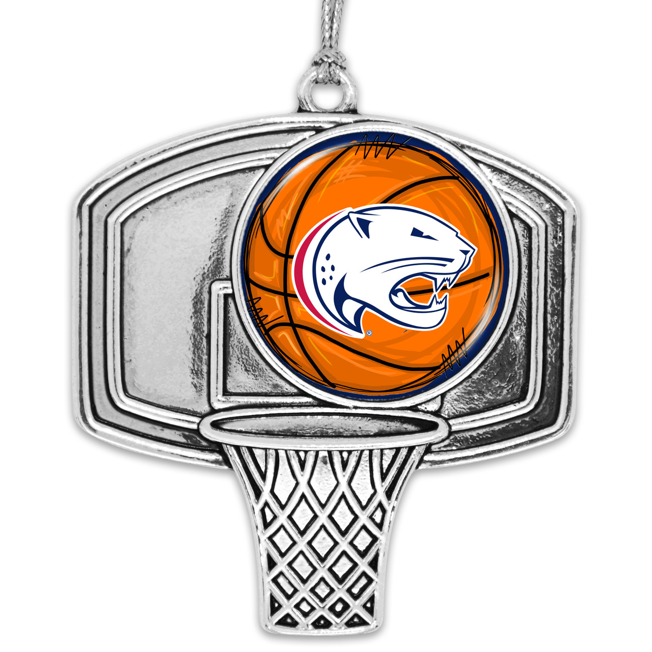 South Alabama Jaguars Basketball Goal Ornament