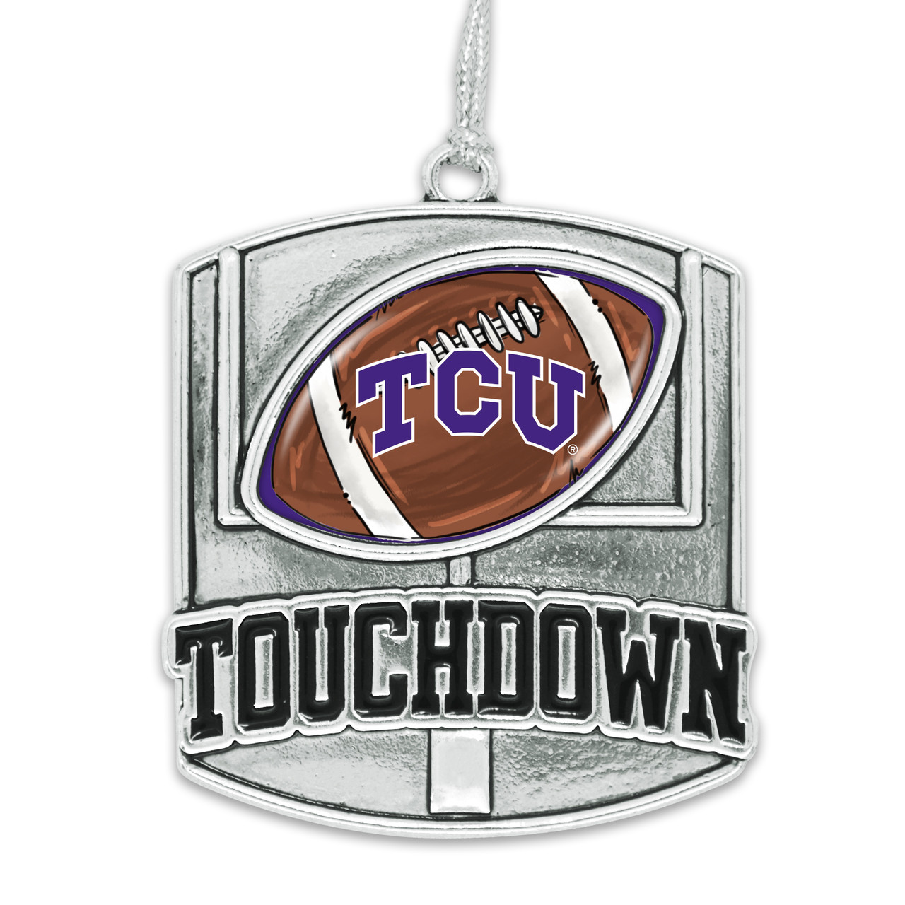 Texas Christian Horned Frogs Touchdown Ornament