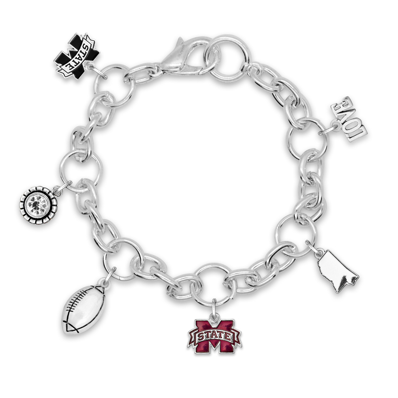 Mississippi State Bulldogs Mabel Bracelet
