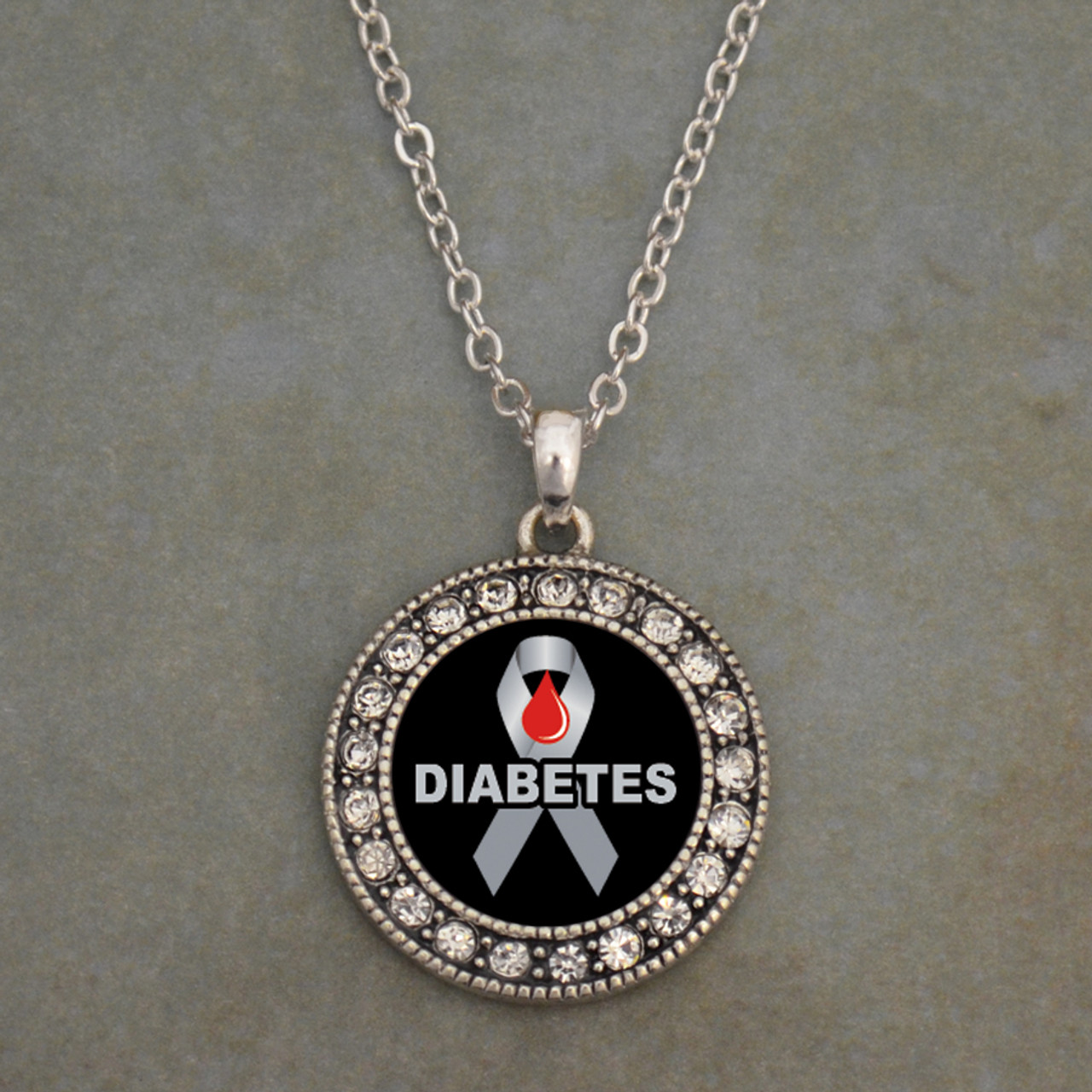 Awareness Jewelry- Diabetes Awareness Necklace