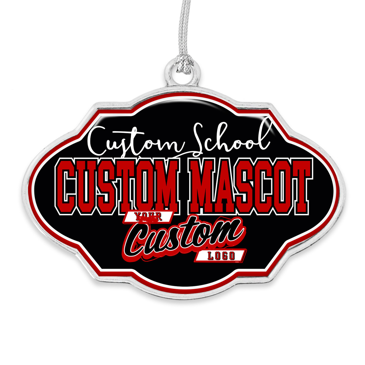 Custom Christmas Frame Ornament