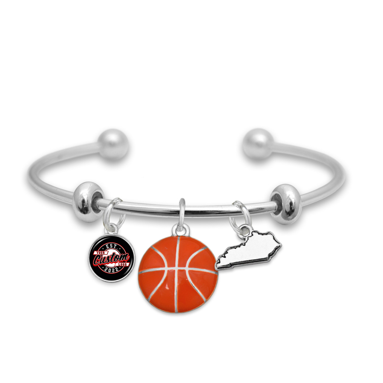 Custom Team Traditions Basketball Focus Bracelet