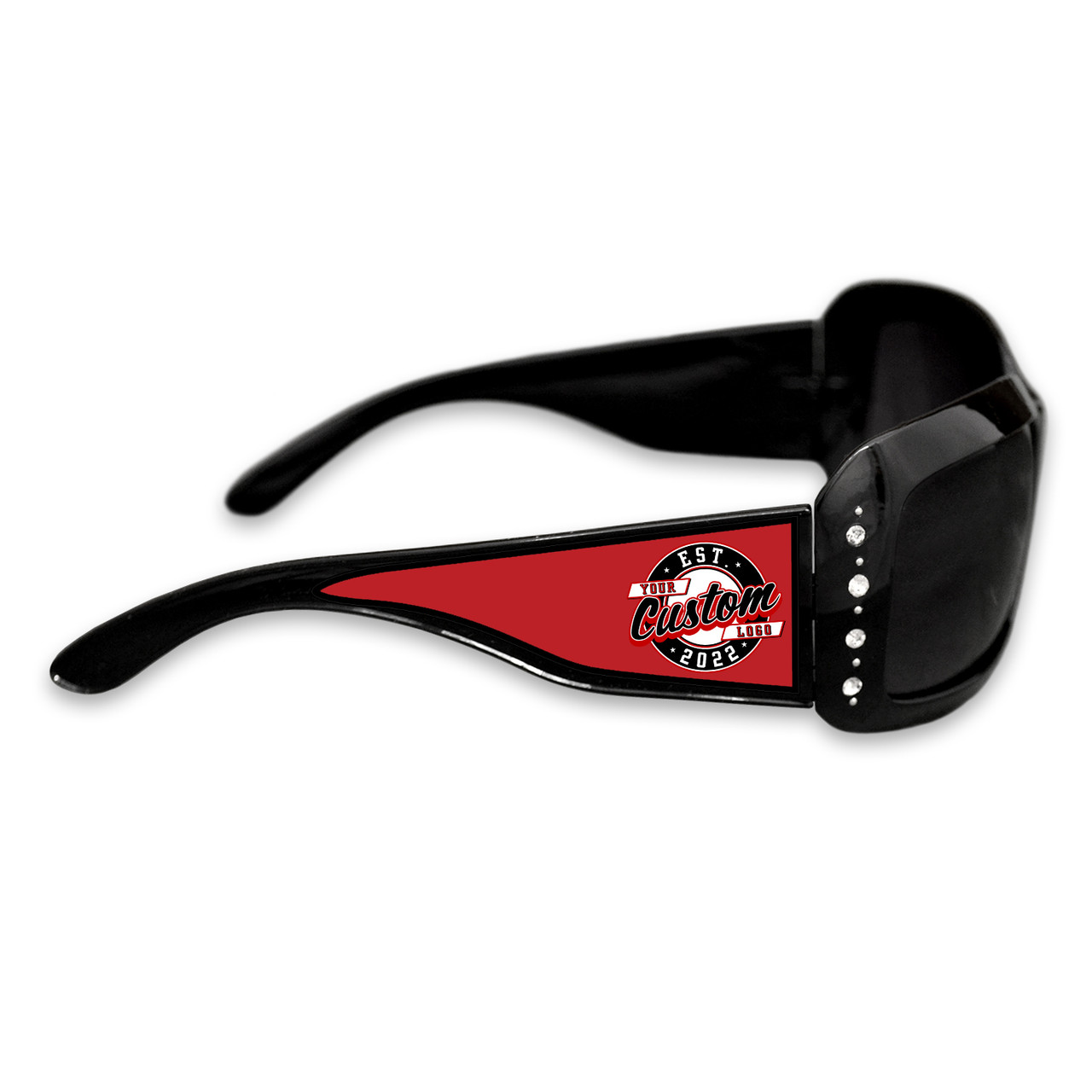 Custom It Girl Black Fashion College Sunglasses