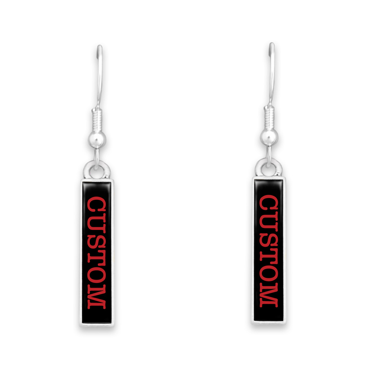 Custom Nameplate Earrings
