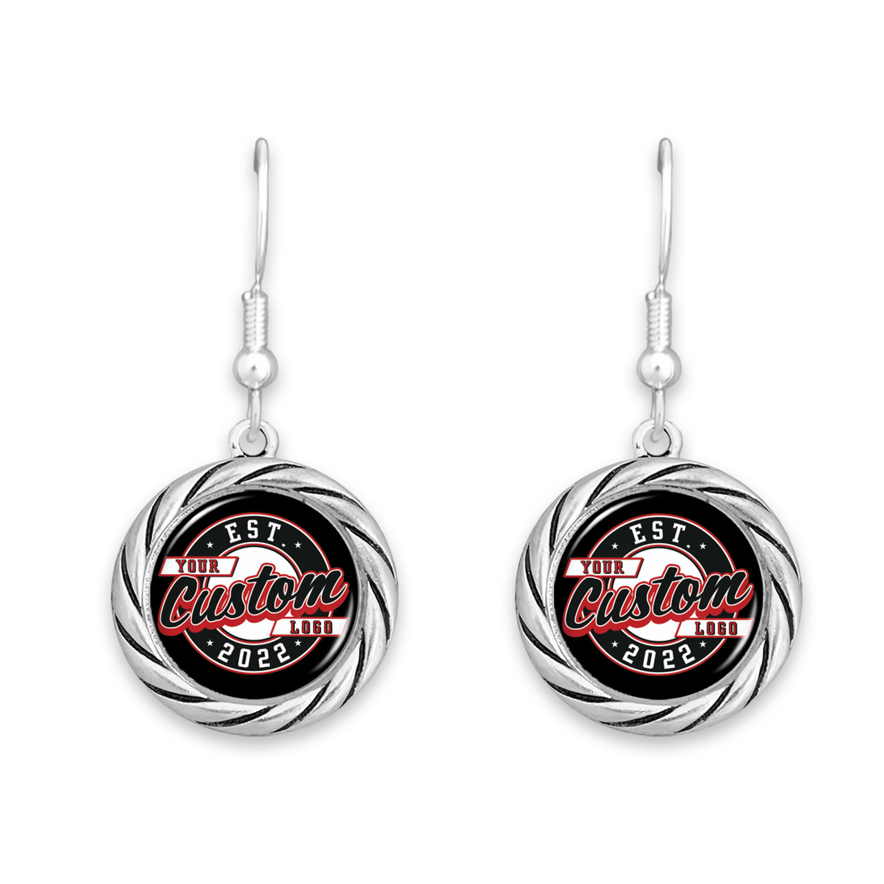 Custom Twisted Rope Earrings