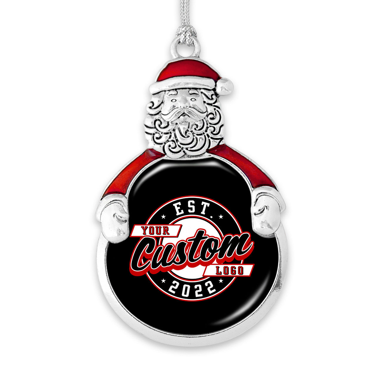 Custom Santa Ornament