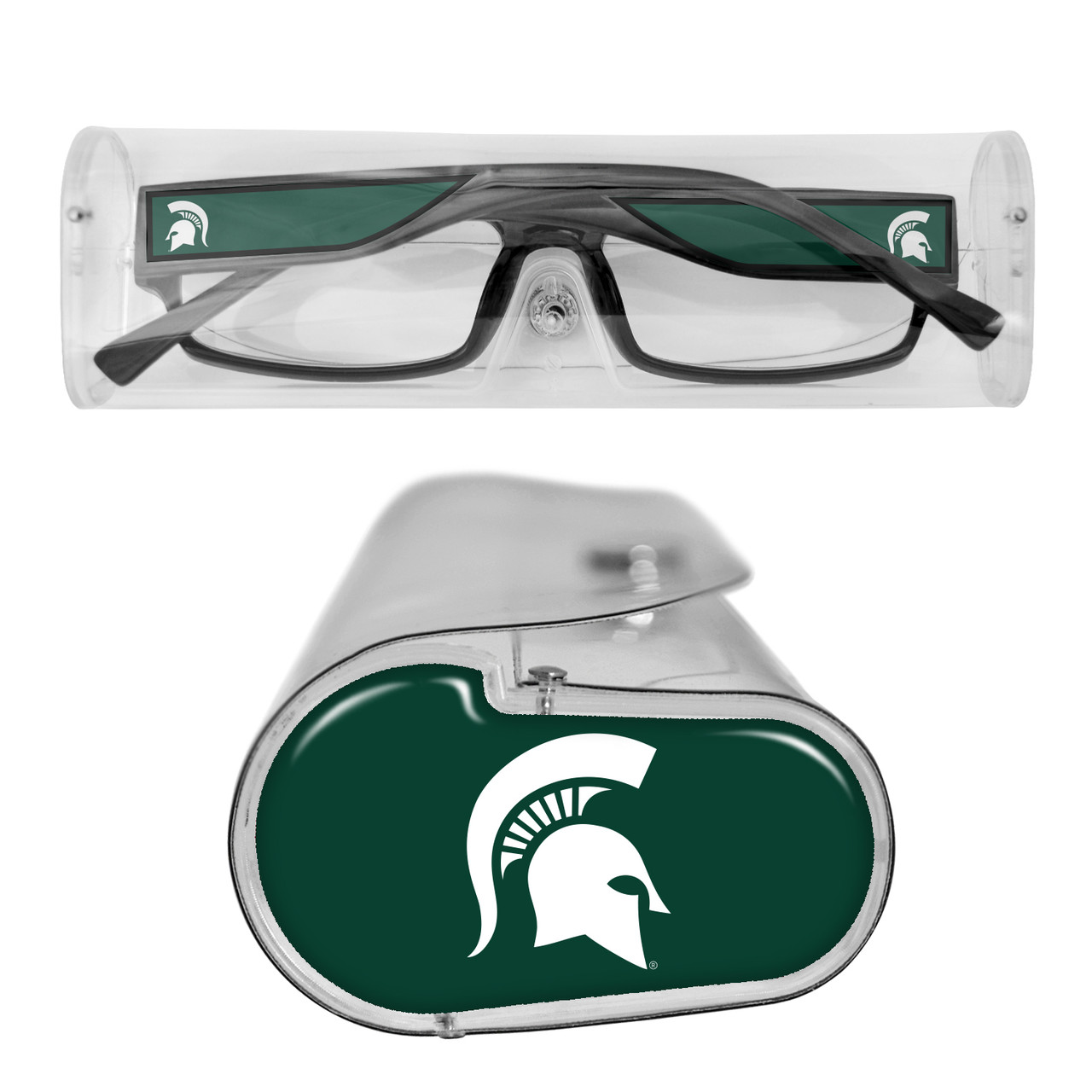 Michigan State Spartans Reading Glass Assortment