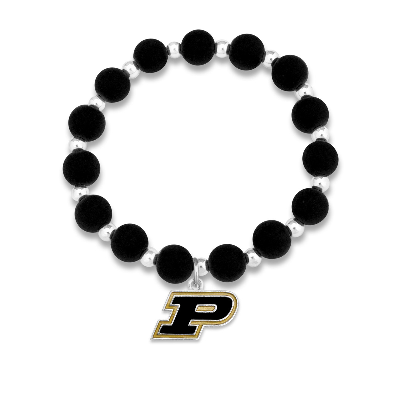 Purdue Boiler Makers Zoey Charm Bracelet