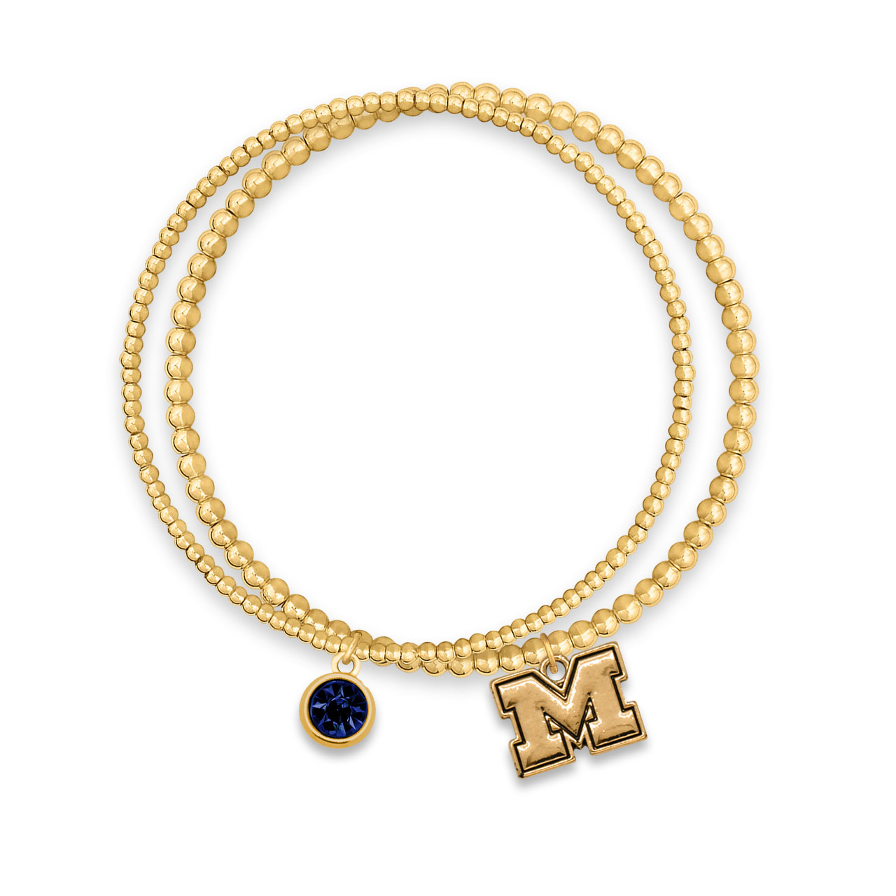 Michigan Wolverines Kendra Bracelet