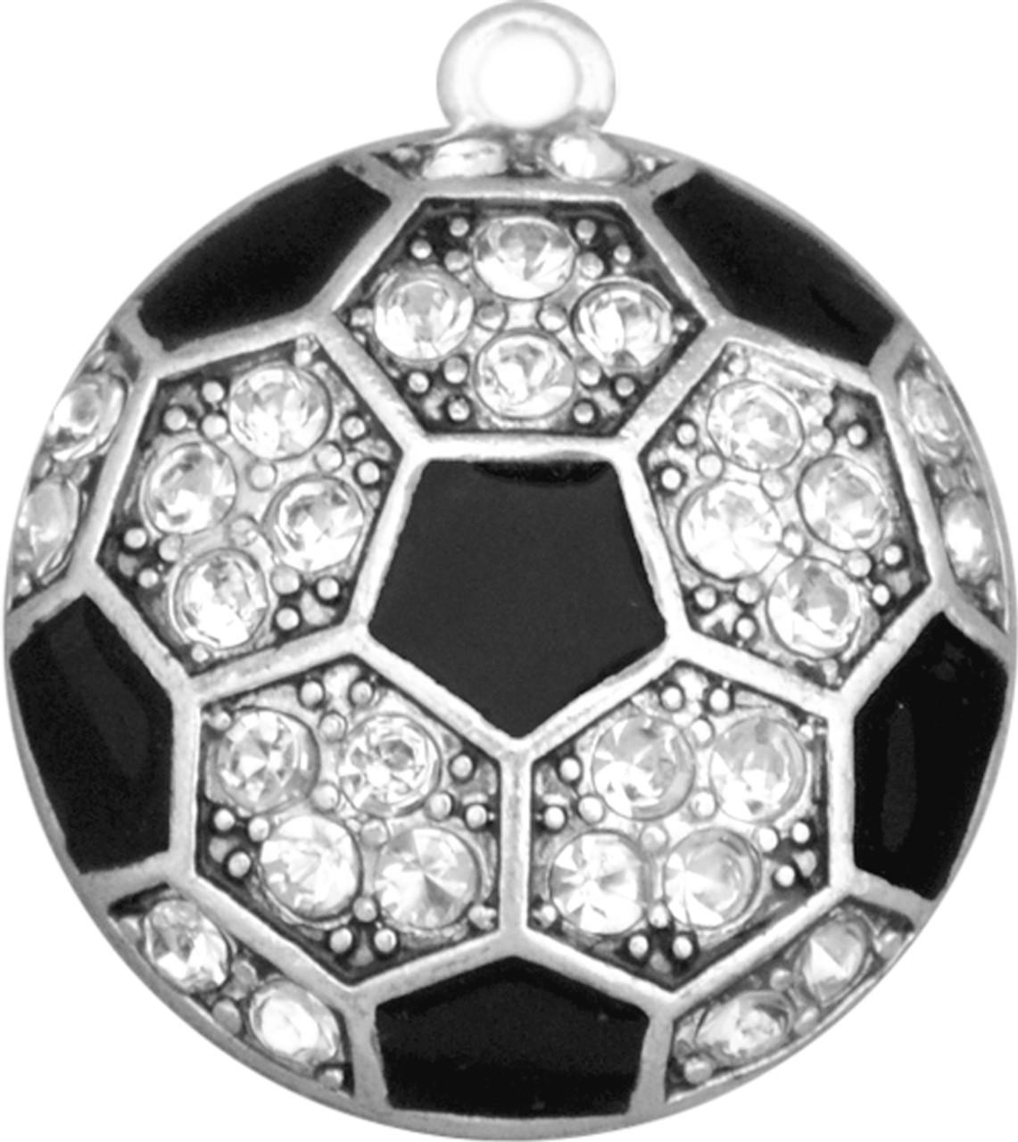 Sports Charm- Crystal Soccer