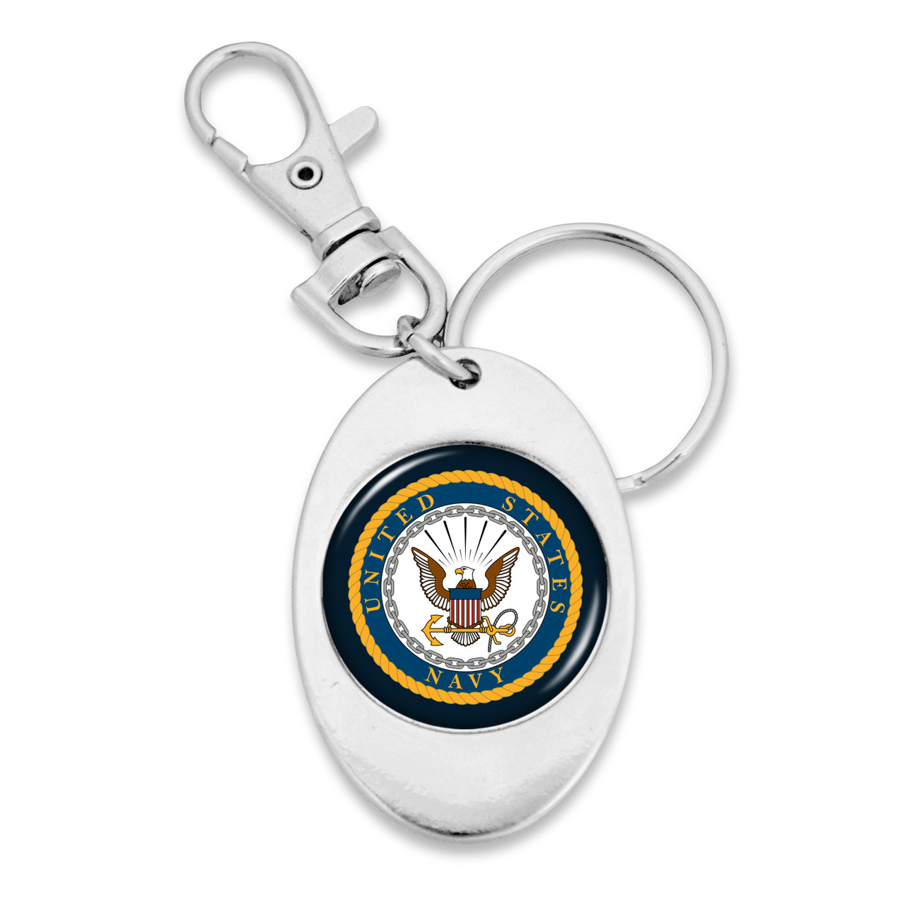 Home of the Free Collection- U.S. Navy® Key Chain -  Seal