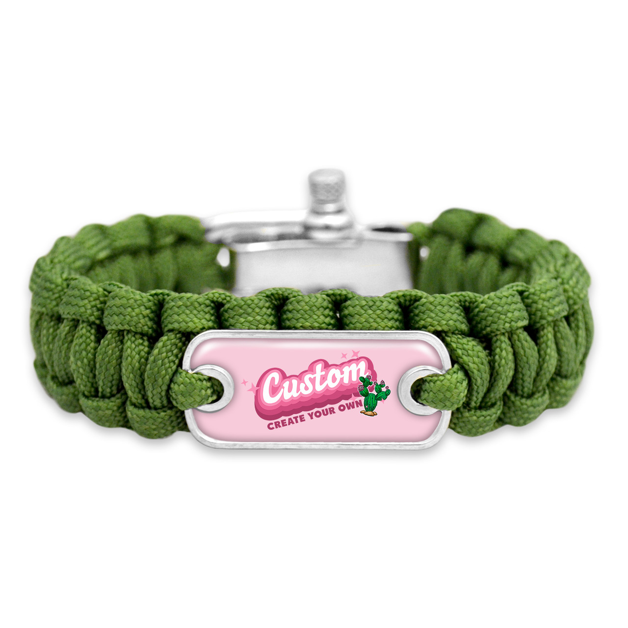 Custom, Souvenir, or Logo Bracelet- Team Color Paracord