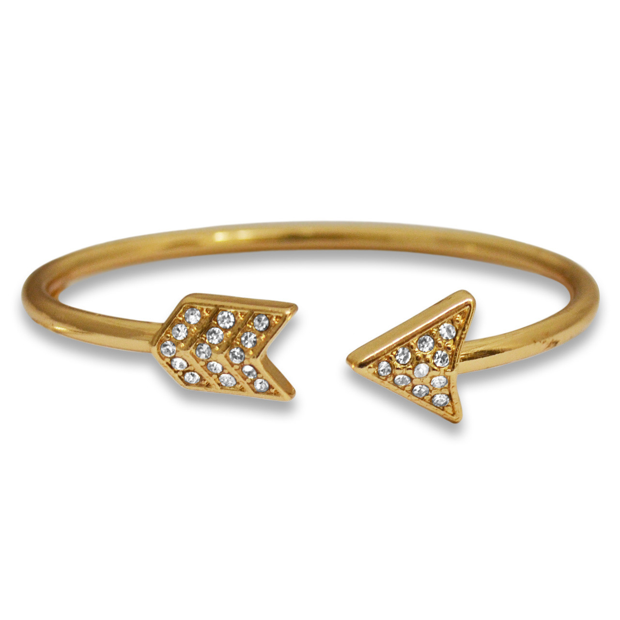 Lux Collection- Arrow Cuff Bracelet- Gold