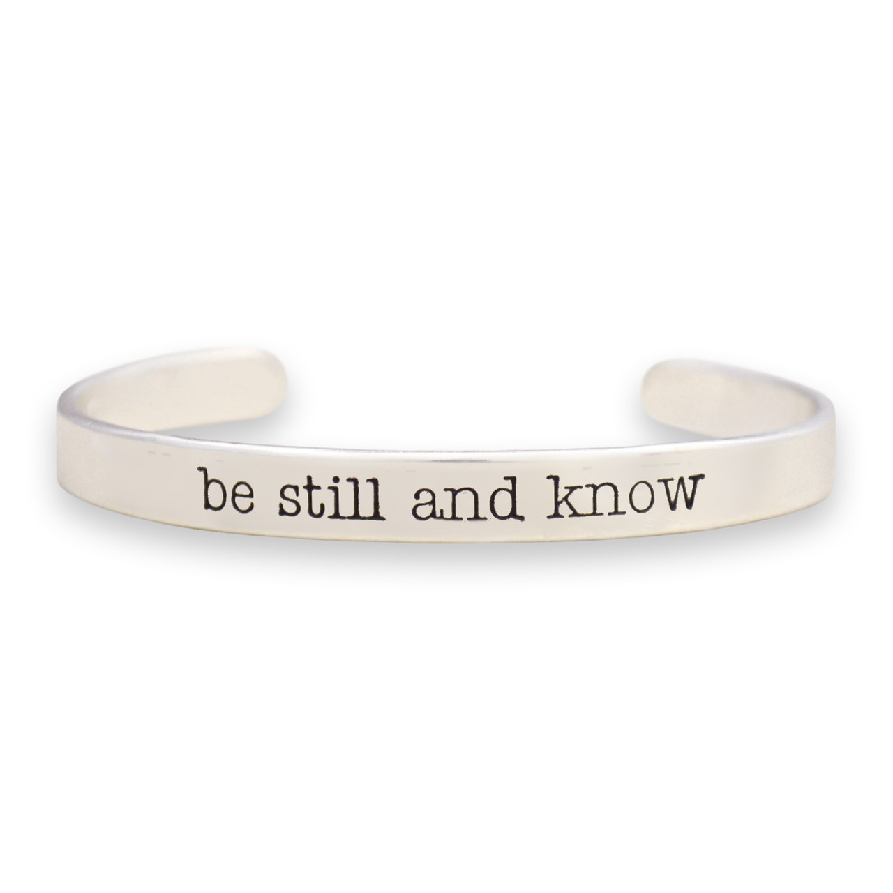 Off the Cuff Collection- "Be Still And Know"
