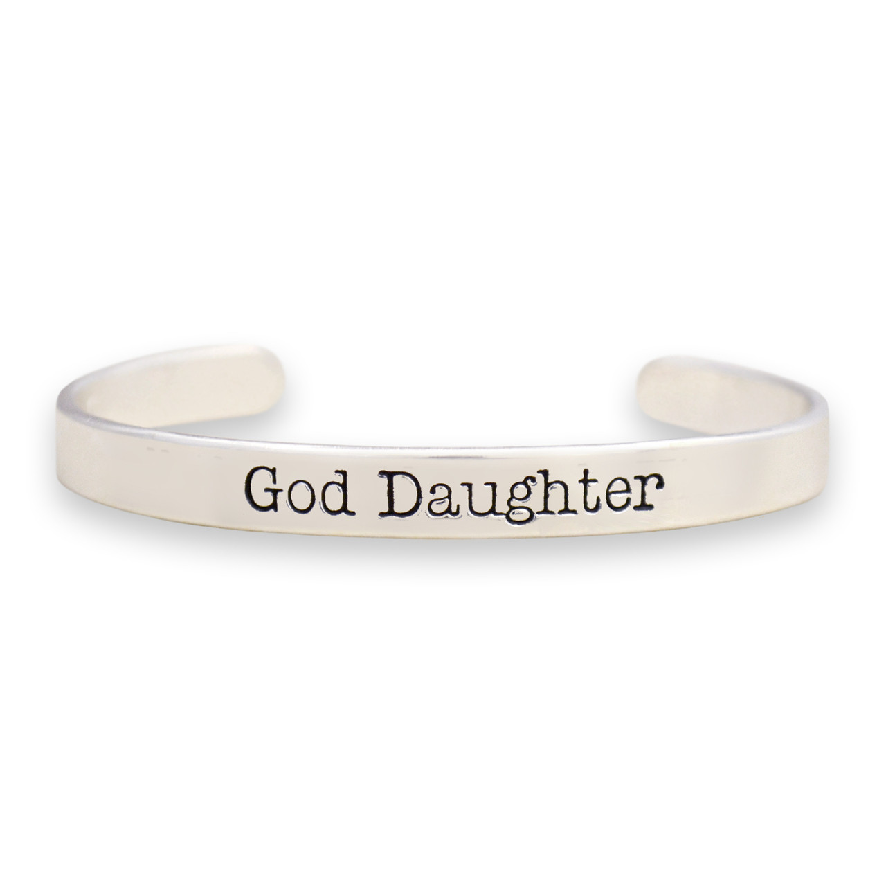 Message Cuffs- "God Daughter"