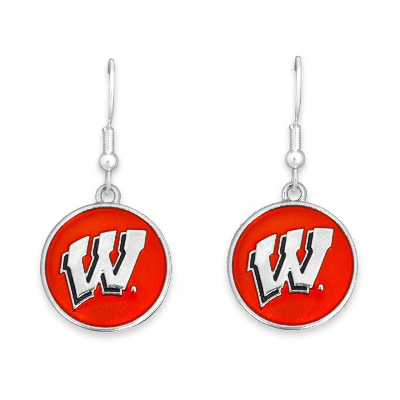 Wisconsin Badgers Society  Earrings