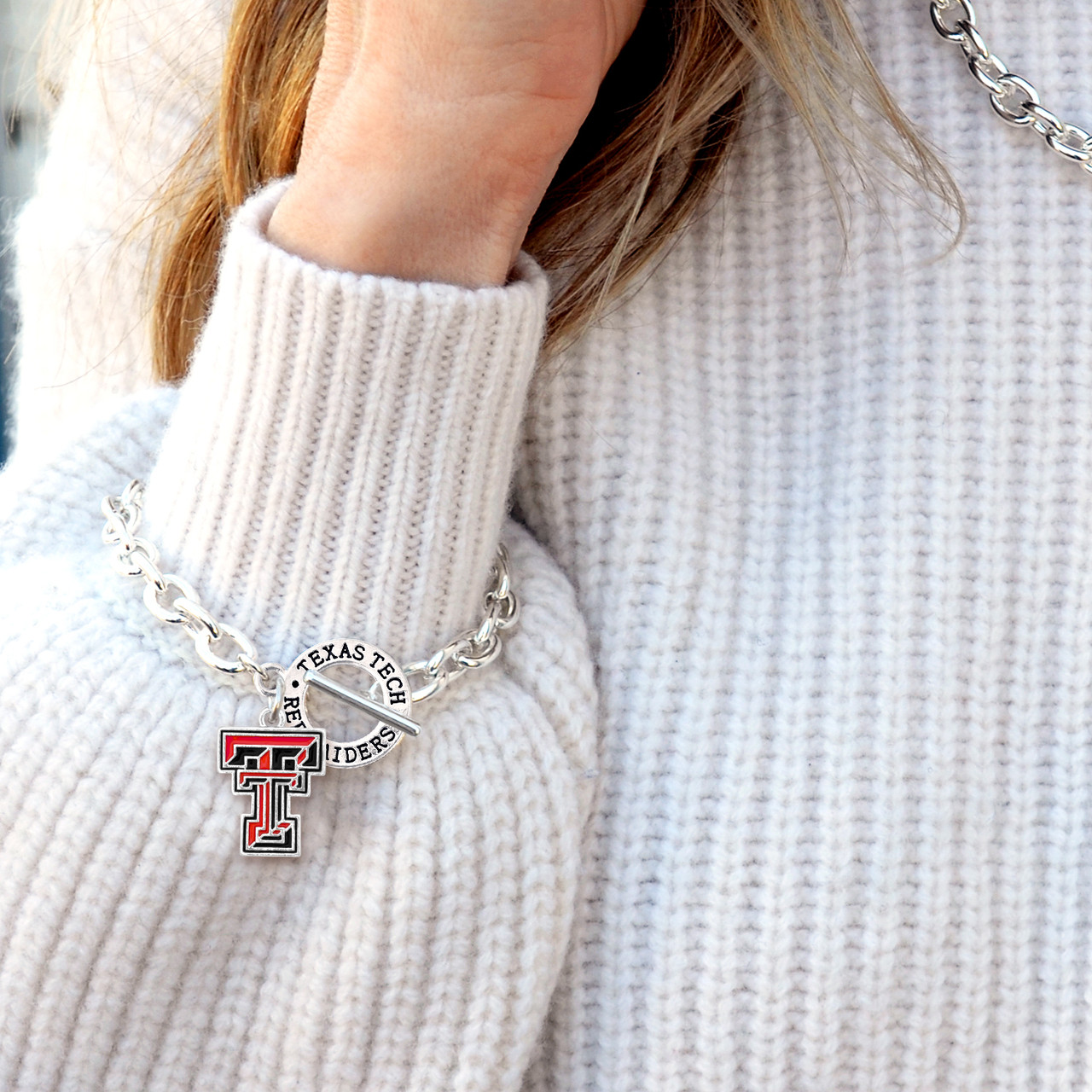 Texas Tech Red Raiders Bracelet- Audrey Toggle-TT57383