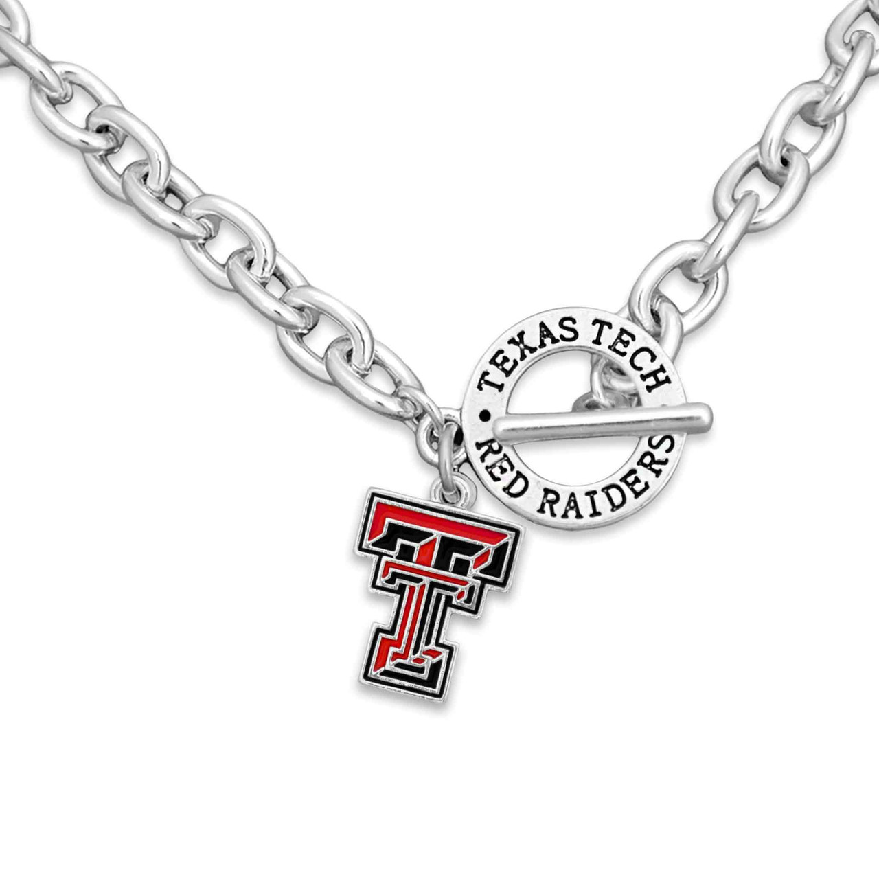 Texas Tech Red Raiders Necklace- Audrey Toggle- TT57336