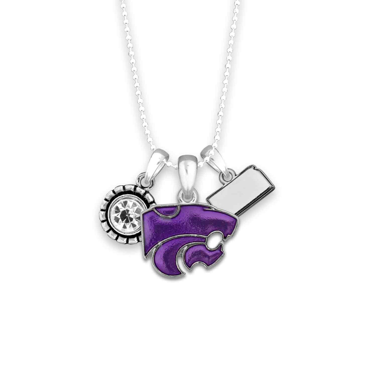 Kansas State Wildcats Necklace- Home Sweet School