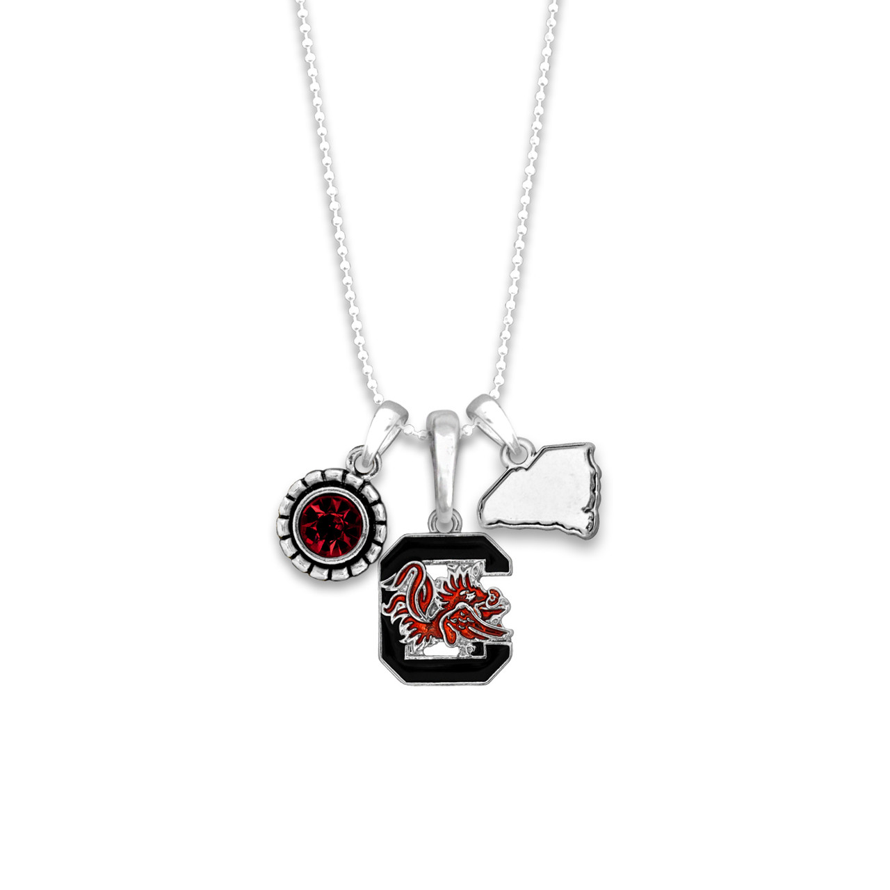 South Carolina Gamecocks Necklace- Home Sweet School