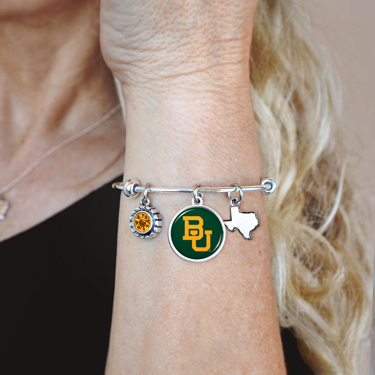 Baylor Bears Bracelet- Home Sweet School