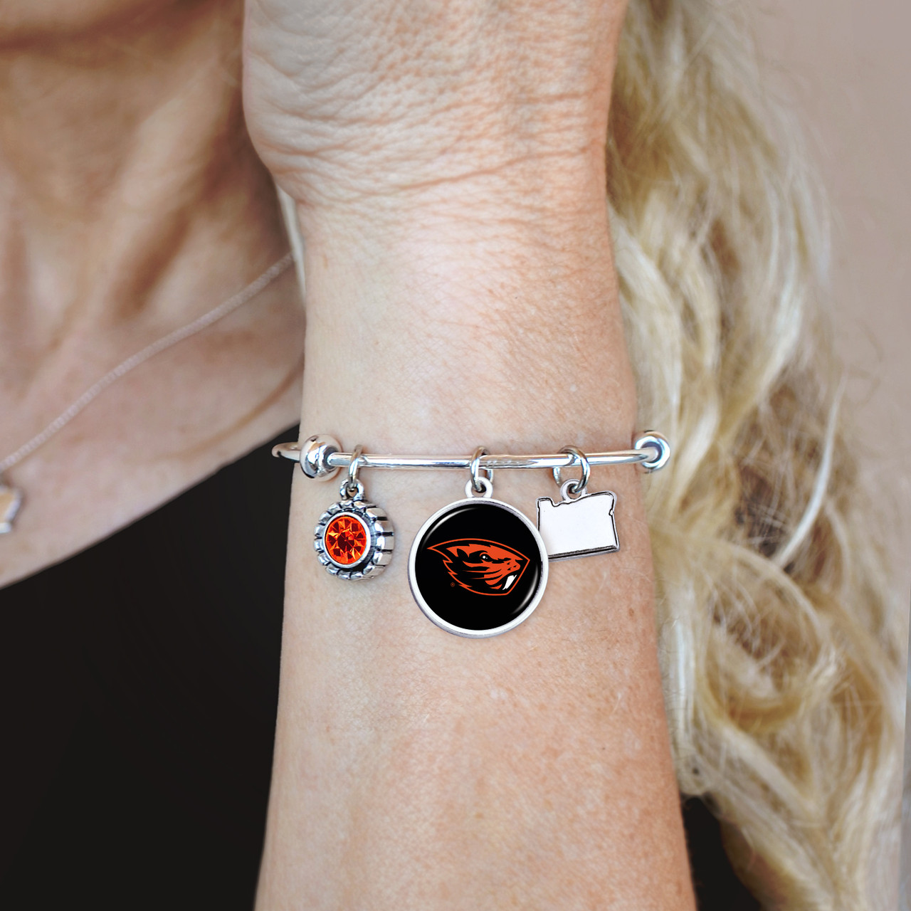 Oregon State Beavers Bracelet- Home Sweet School