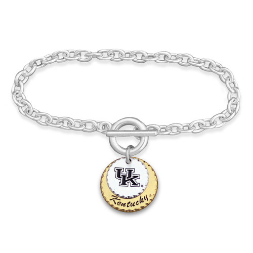 Kentucky Wildcats Haute Stamp Toggle Bracelet Kentucky Wildcats Haute Stamp Toggle Bracelet