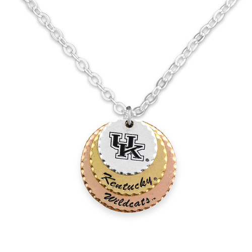 Kentucky Wildcats Haute Stamp Necklace Kentucky Wildcats Haute Stamp Necklace