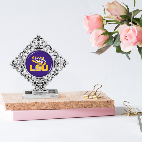 LSU Tigers Desk Decor - Diamond