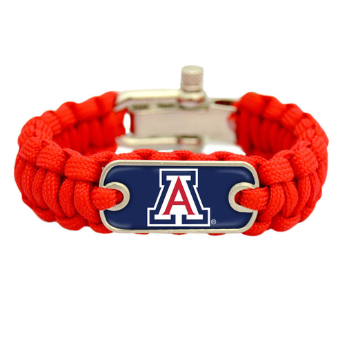 Arizona Wildcats Team Color Unisex Paracord Bracelet