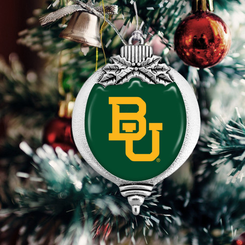 Baylor Bears Christmas Ornament- Bulb