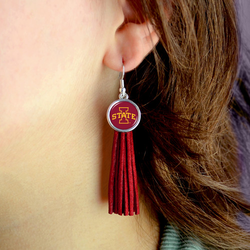 Iowa State Cyclones Earrings- Harper