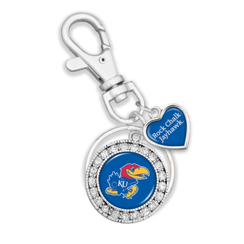 Kansas Jayhawks Logo Key Ring