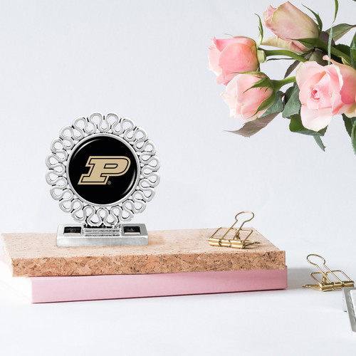 Purdue Boilermakers Desk Decor- Elegant Round