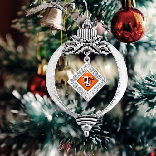 Bowling Green State Falcons Christmas Ornament- Bulb with Hanging Charm