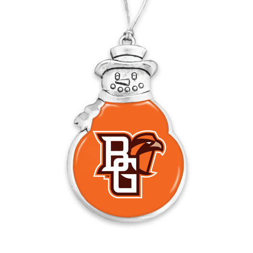 Bowling Green State Falcons Christmas Ornament- Snowman Bowling Green State Falcons Christmas Ornament- Snowman