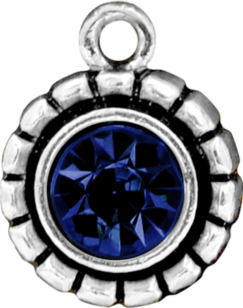 Team Spirit Accent Charm- Navy Accent Charm