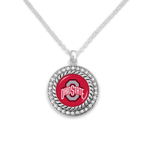 Ohio State Buckeyes Necklace- Allie Ohio State Buckeyes Necklace- Allie