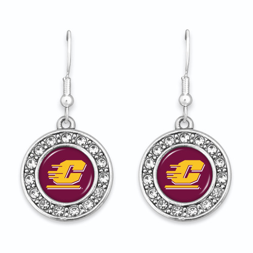 Central Michigan Chippewas Earrings- Abby Girl