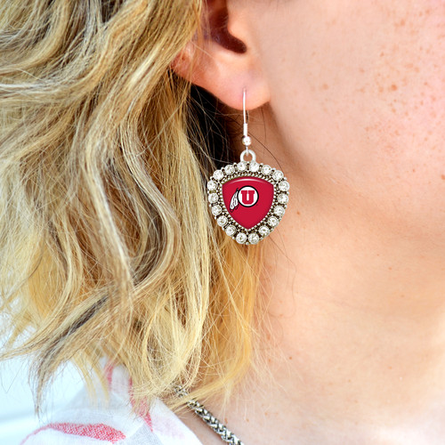 Utah Utes Earrings-  Brooke