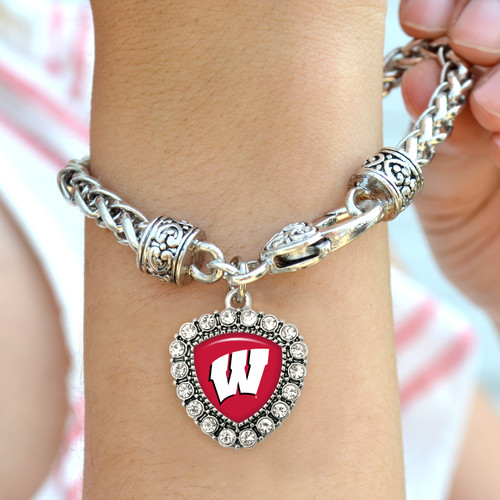 Wisconsin Badgers Bracelet- Brooke