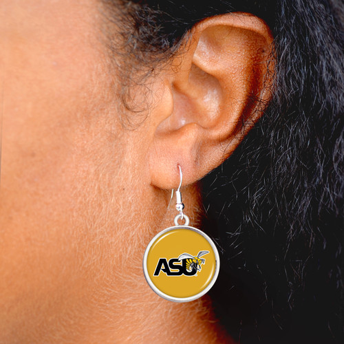 Alabama State Hornets Earrings- Leah